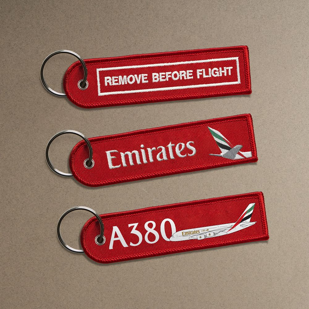 Emirates Remove Before Flight Keyring Pack (Set of 3) | Emirates