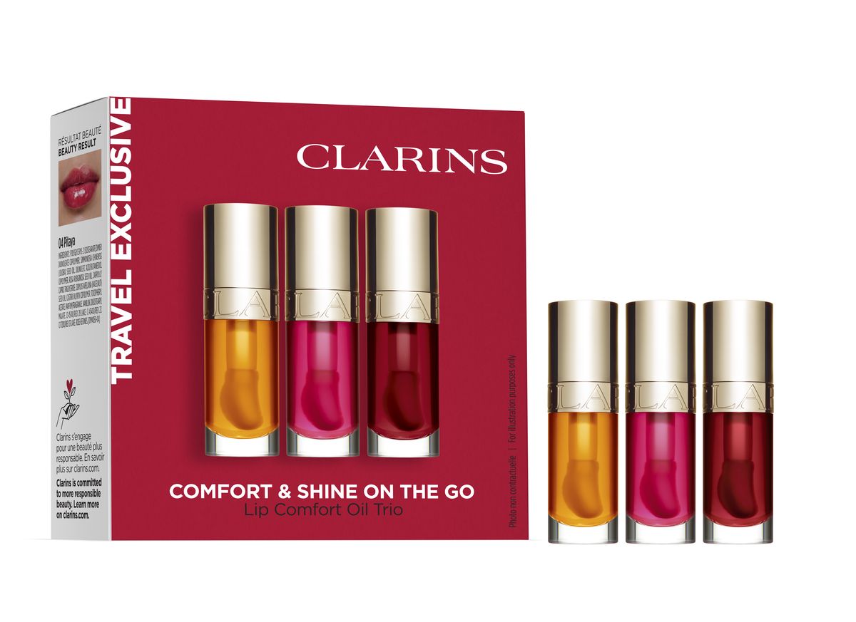 【セット新品】CLARINS Lip Comfort Oil 03 04 セット Clarins Lip Comfort Oil Collection 3 x 7ml | Emirates